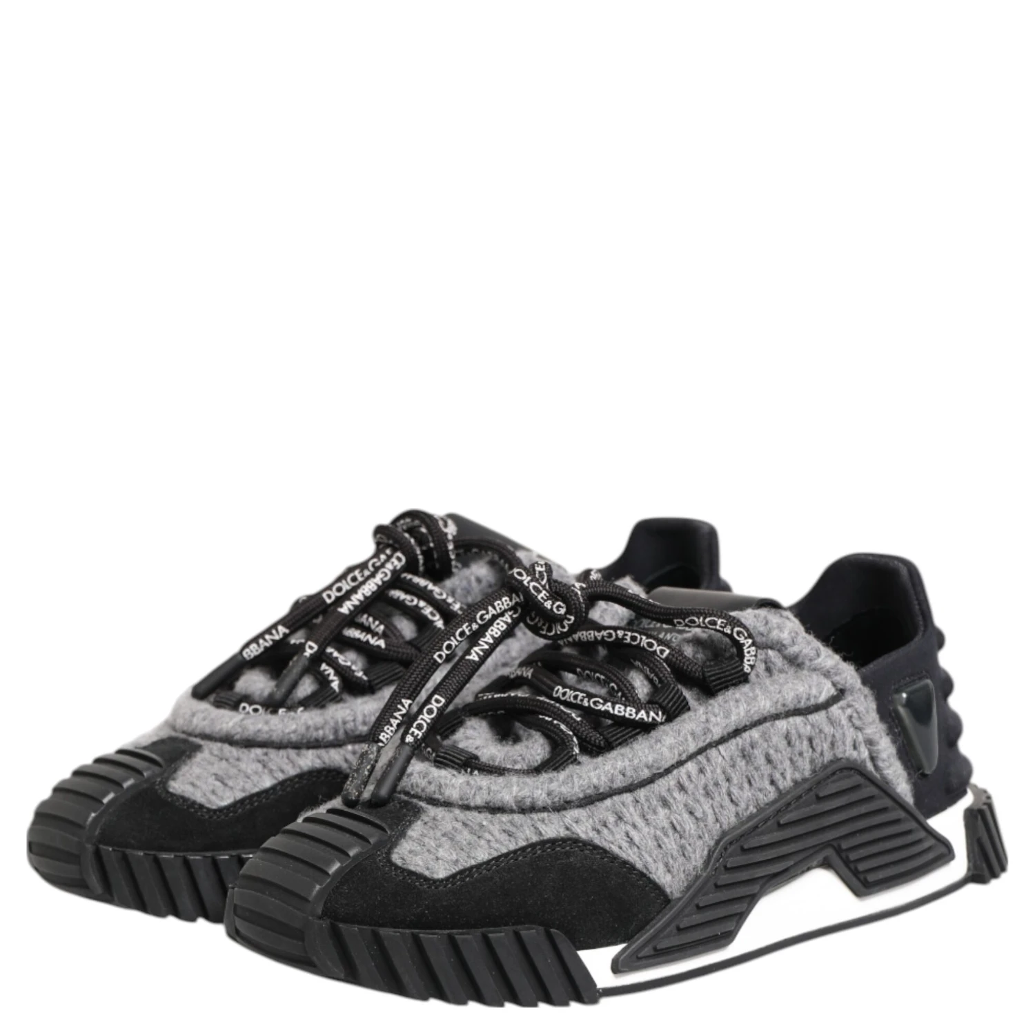 Black Gray NS1 Low Top Sneakers Shoes