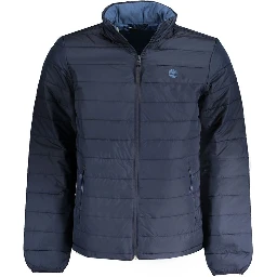 Blue Polyester Jacket