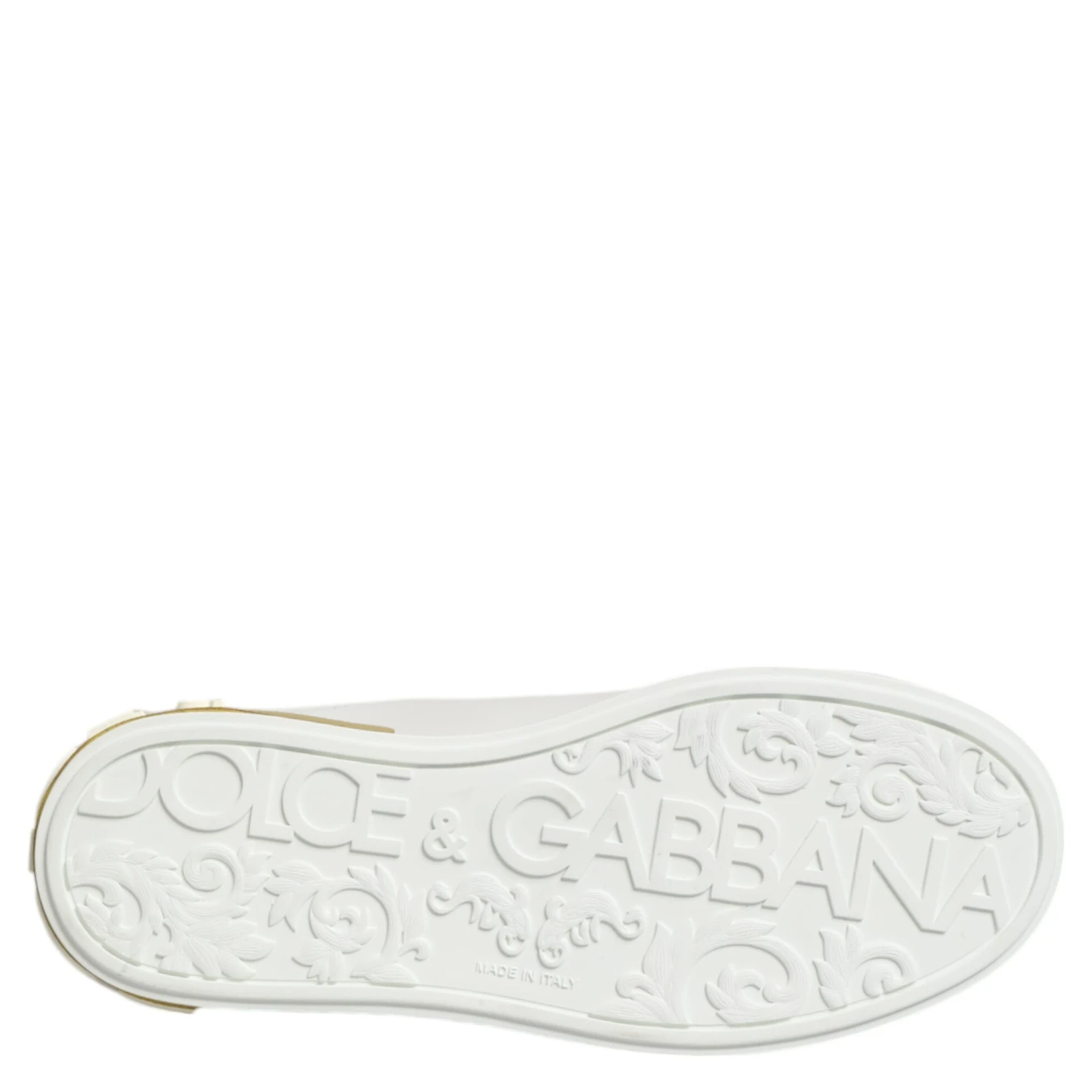 White Yellow Leather Low Top Sneakers Shoes
