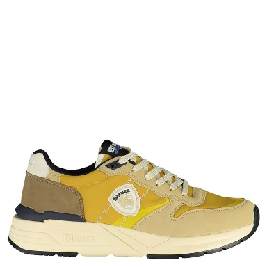 Beige Polyester Sneaker