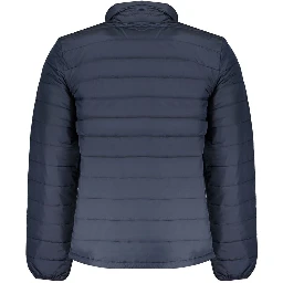 Blue Polyester Jacket