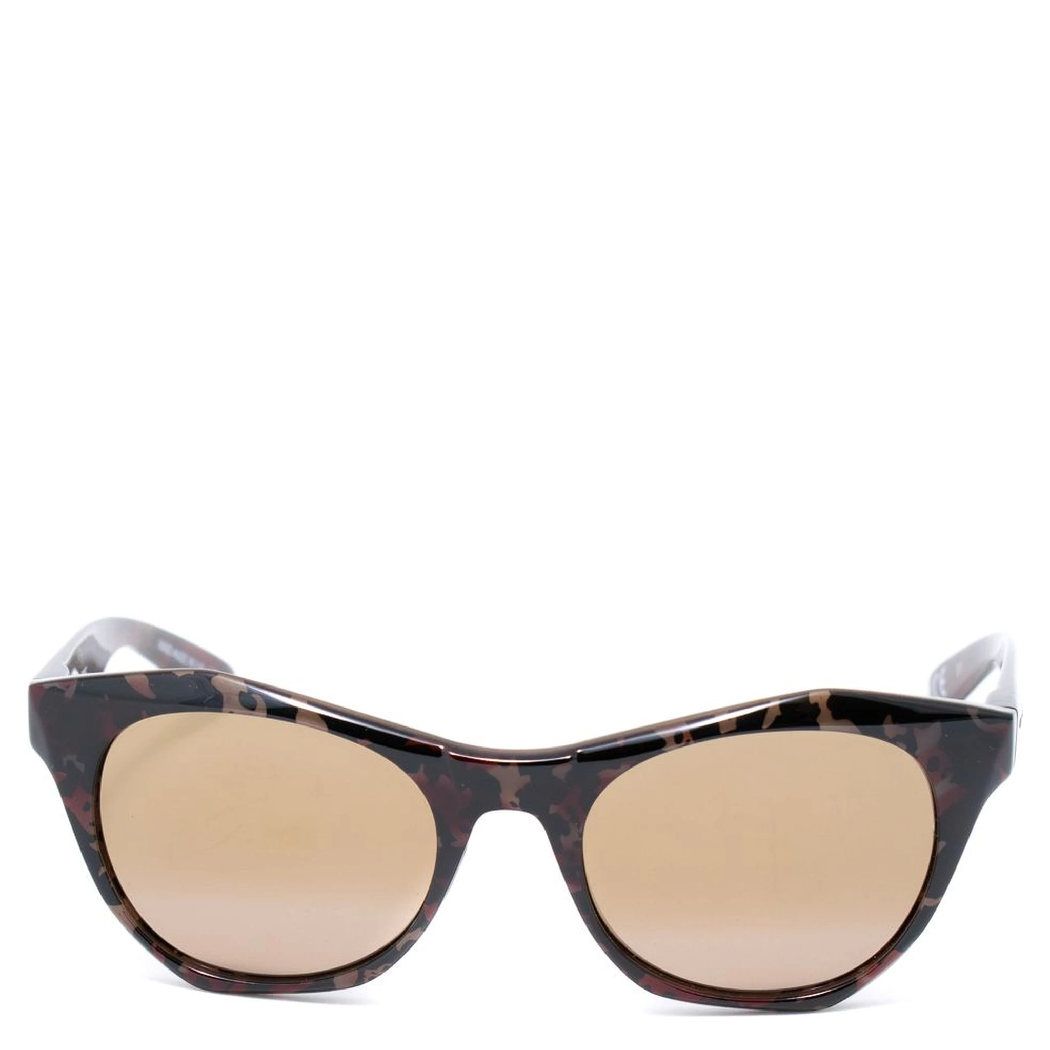 نظارات شمسية بنية اللون من الأسيتات