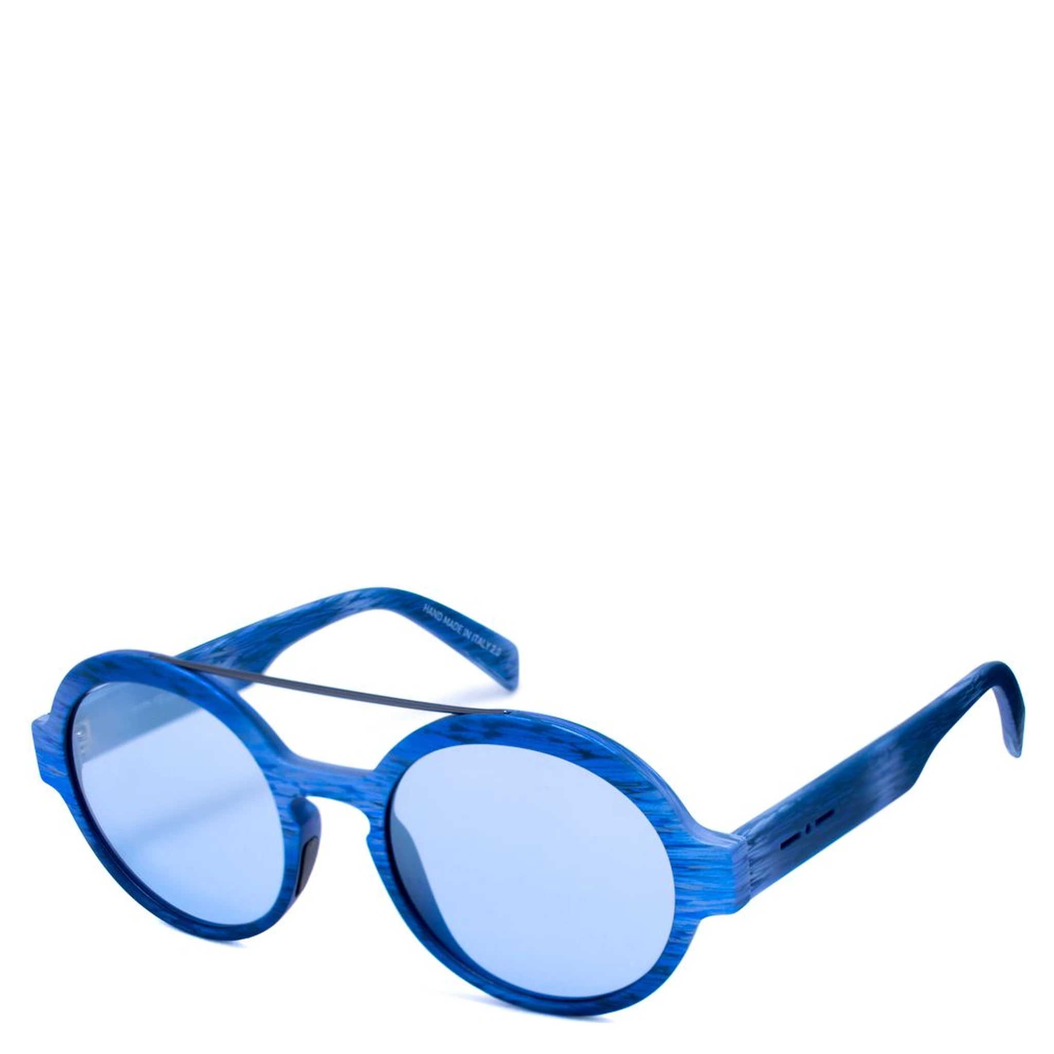نظارات شمسية زرقاء من الأسيتات