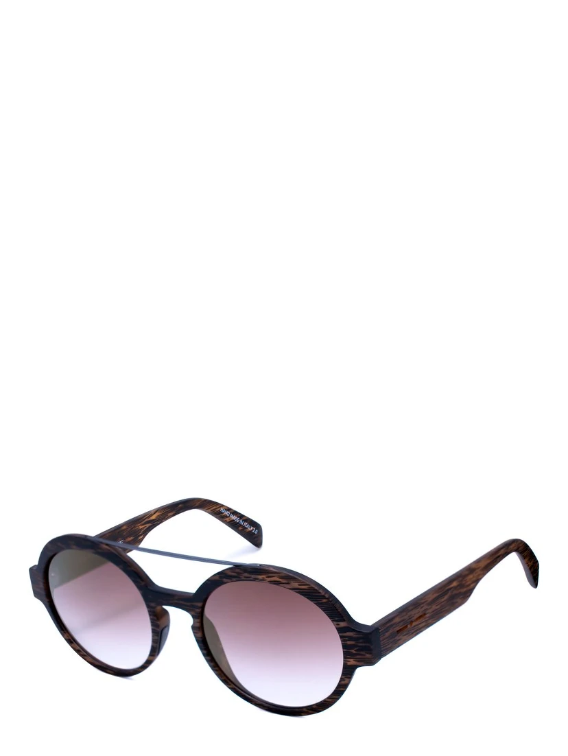 نظارات شمسية بنية اللون من الأسيتات