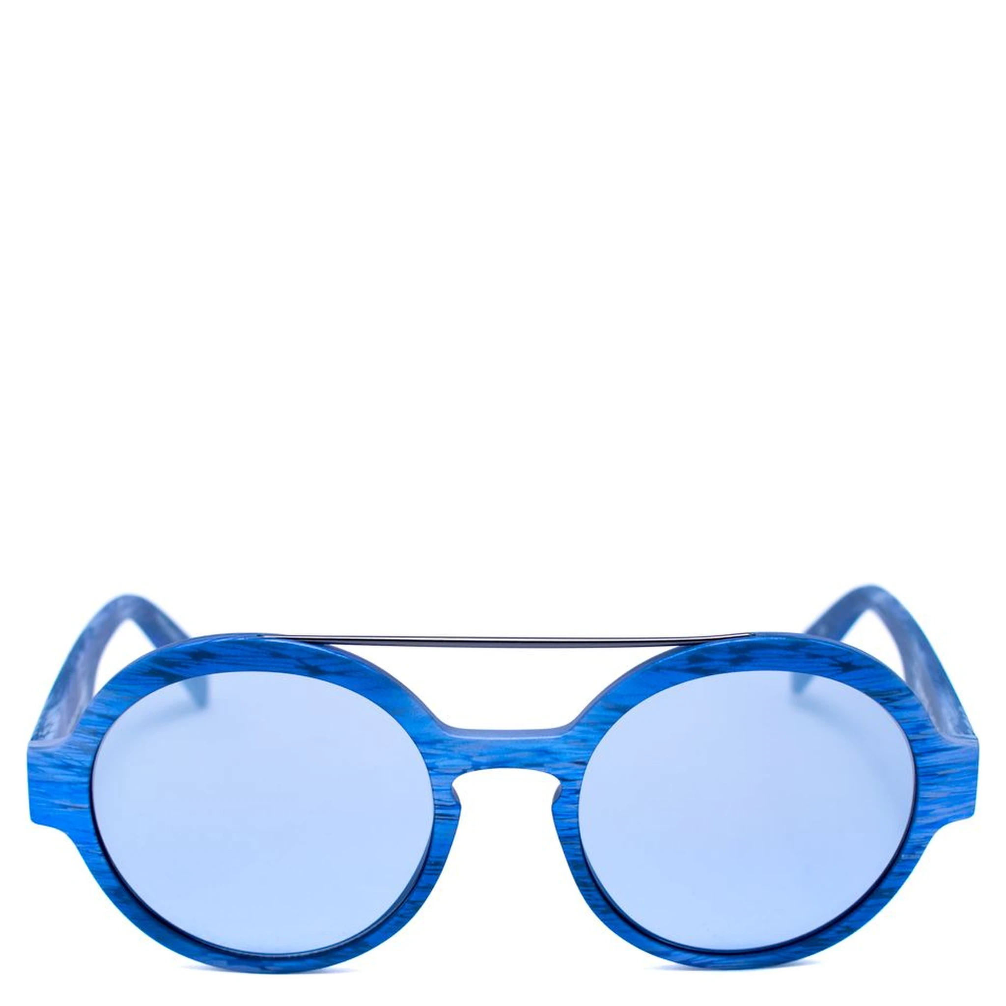نظارات شمسية زرقاء من الأسيتات