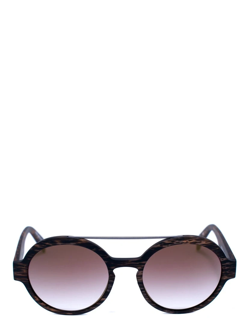 نظارات شمسية بنية اللون من الأسيتات