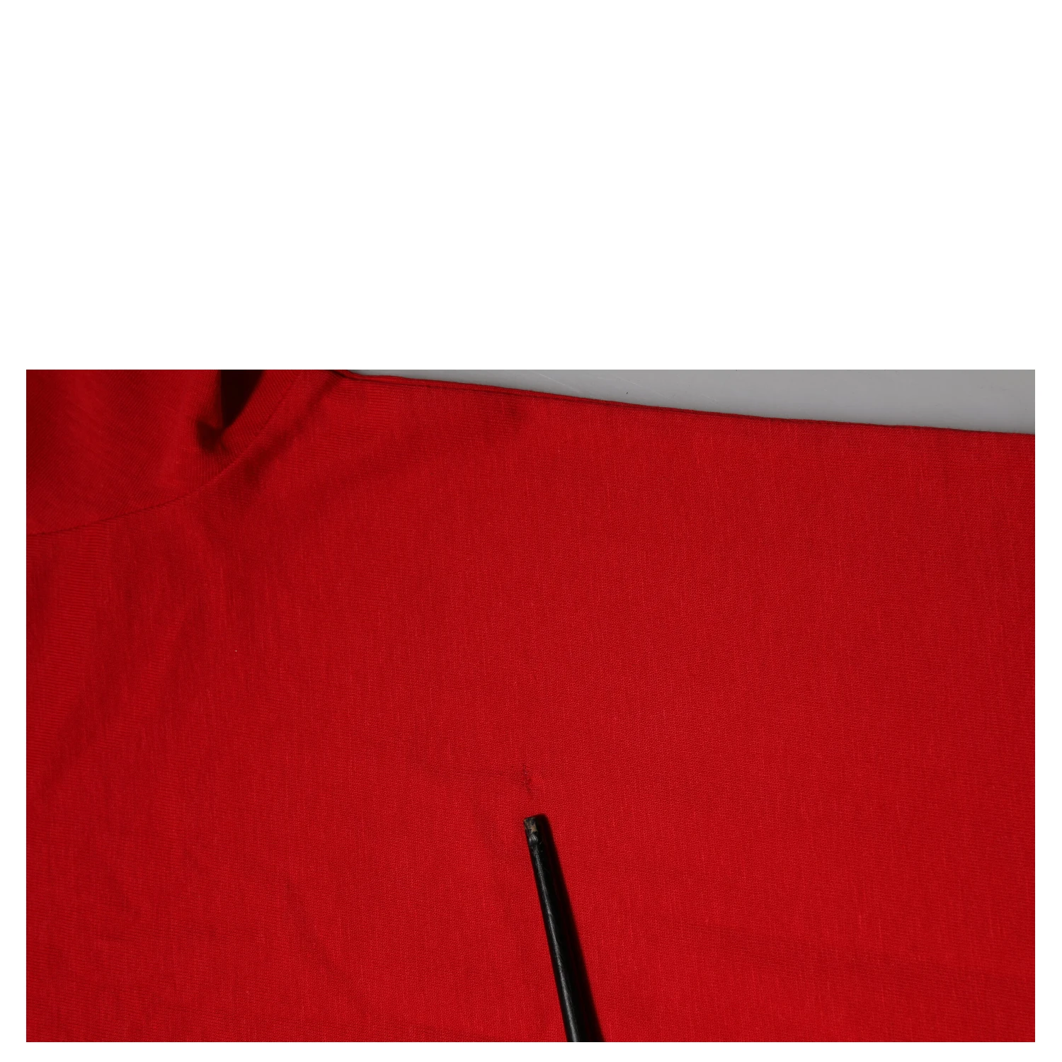 Red Crew Neck Short Sleeves Top T-shirt