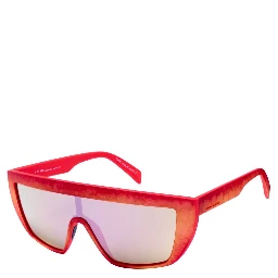 Red Acetate Sunglasses