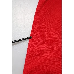 Red Cotton Crew Neck Short Sleeves T-shirt