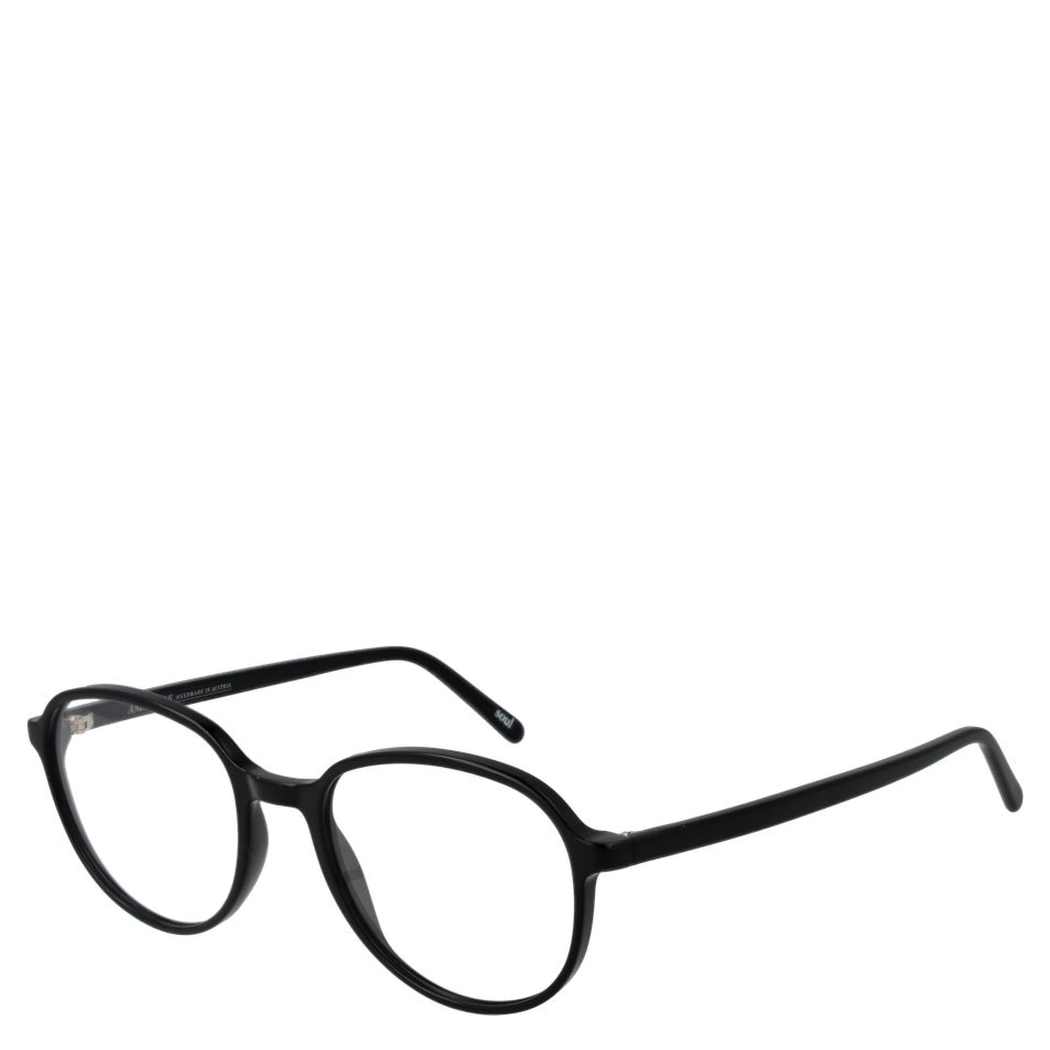 Black Acetate Glasses (Frames)