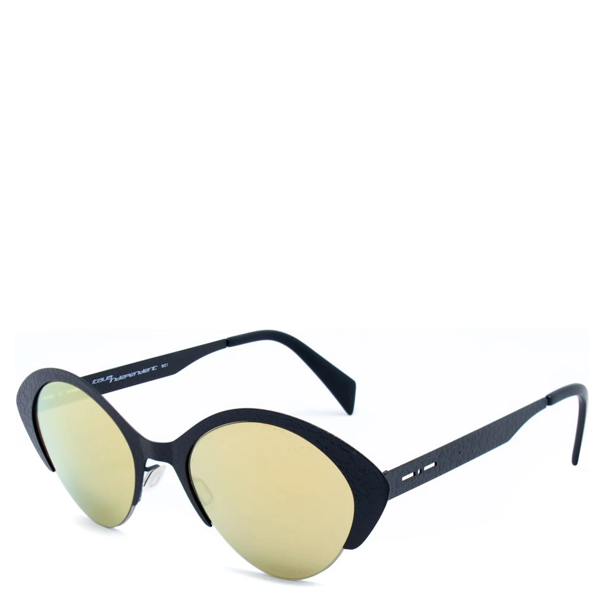 نظارات شمسية معدنية سوداء