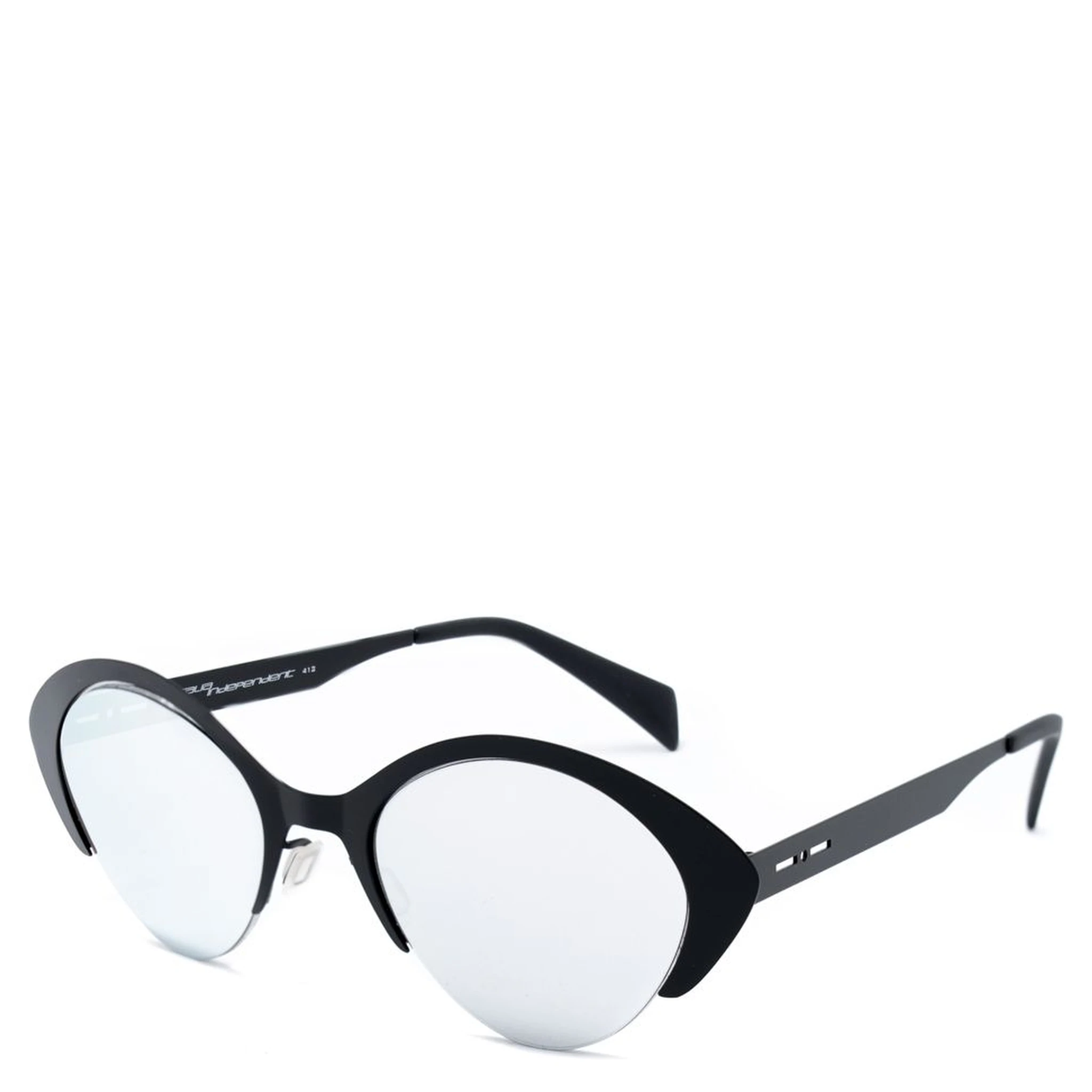 نظارات شمسية معدنية سوداء