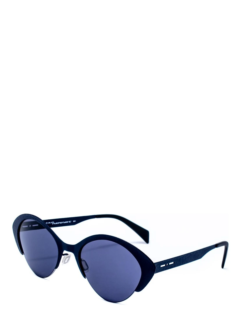 Blue Metal Sunglasses