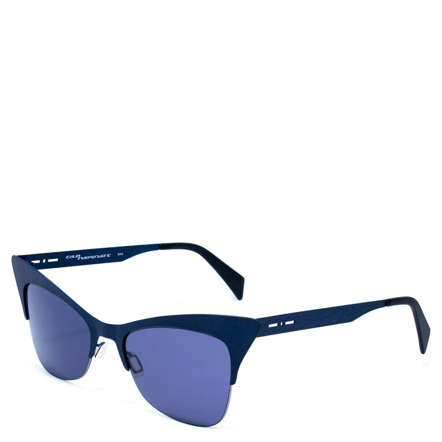 Blue Metal Sunglasses