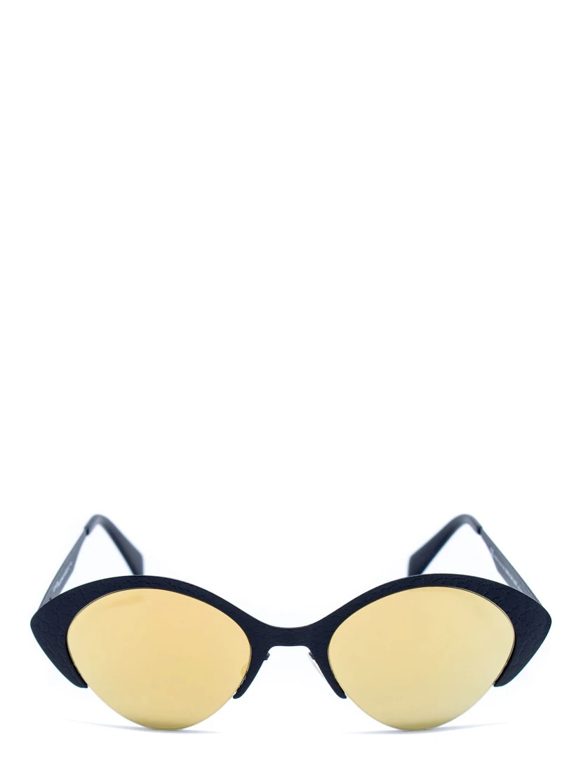 نظارات شمسية معدنية سوداء