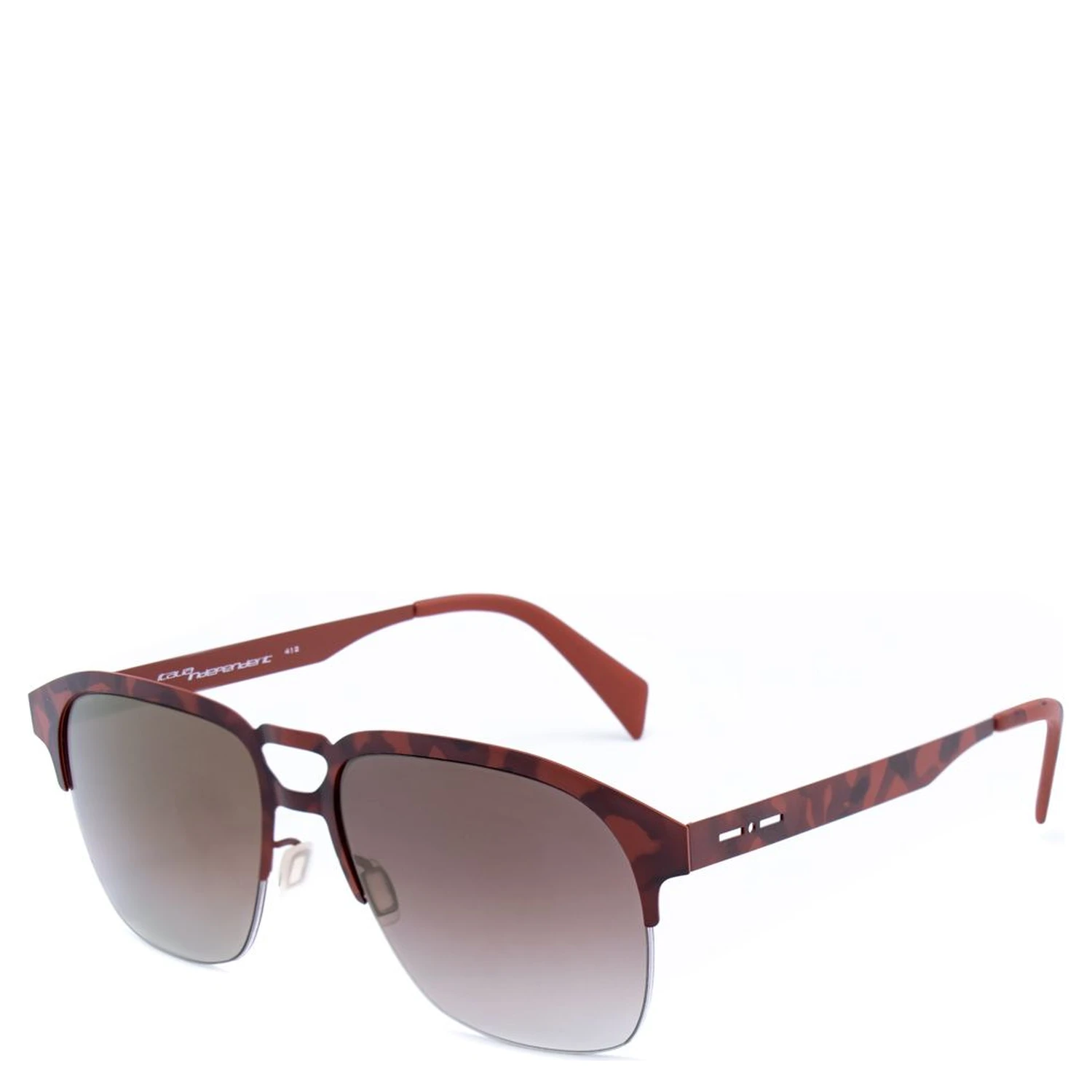 Brown Metal Sunglasses