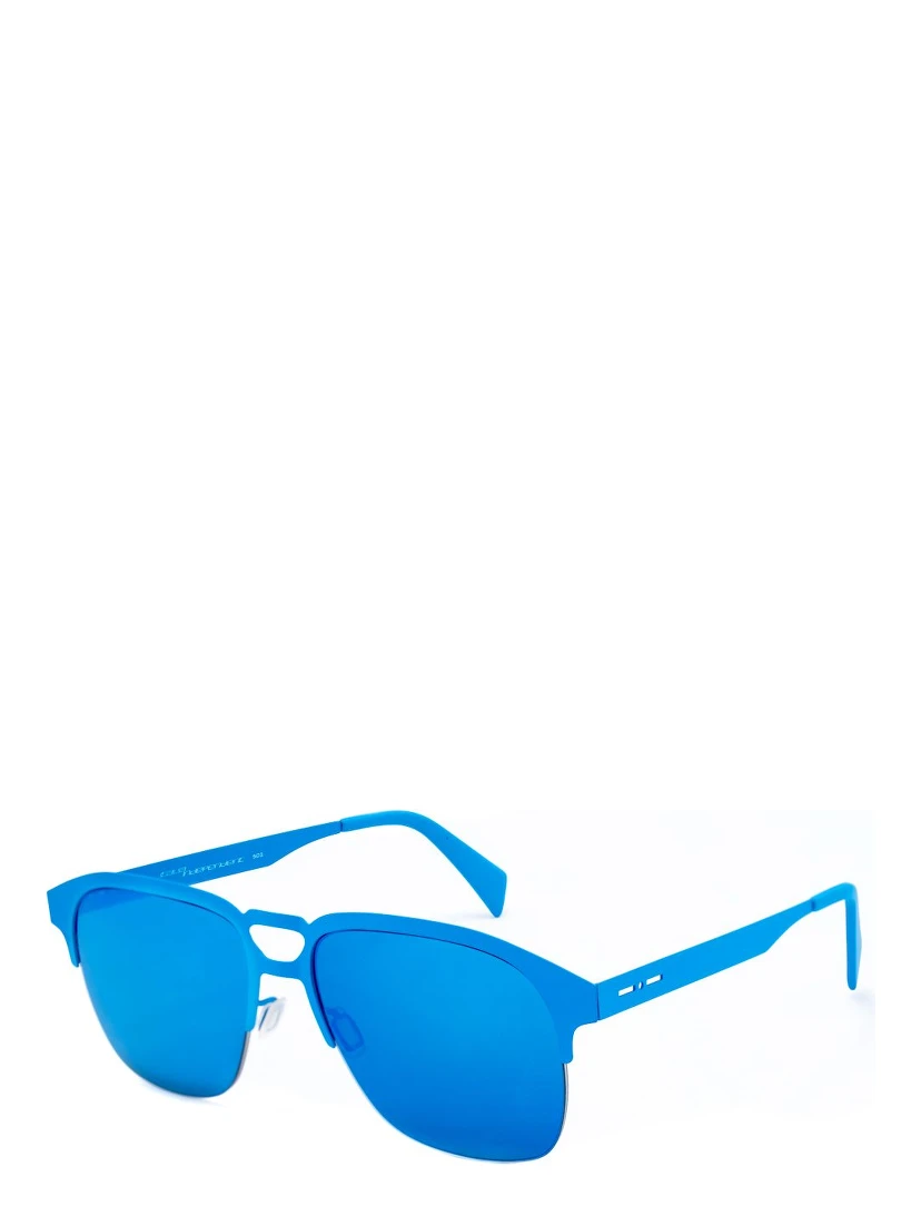 Blue Metal Sunglasses