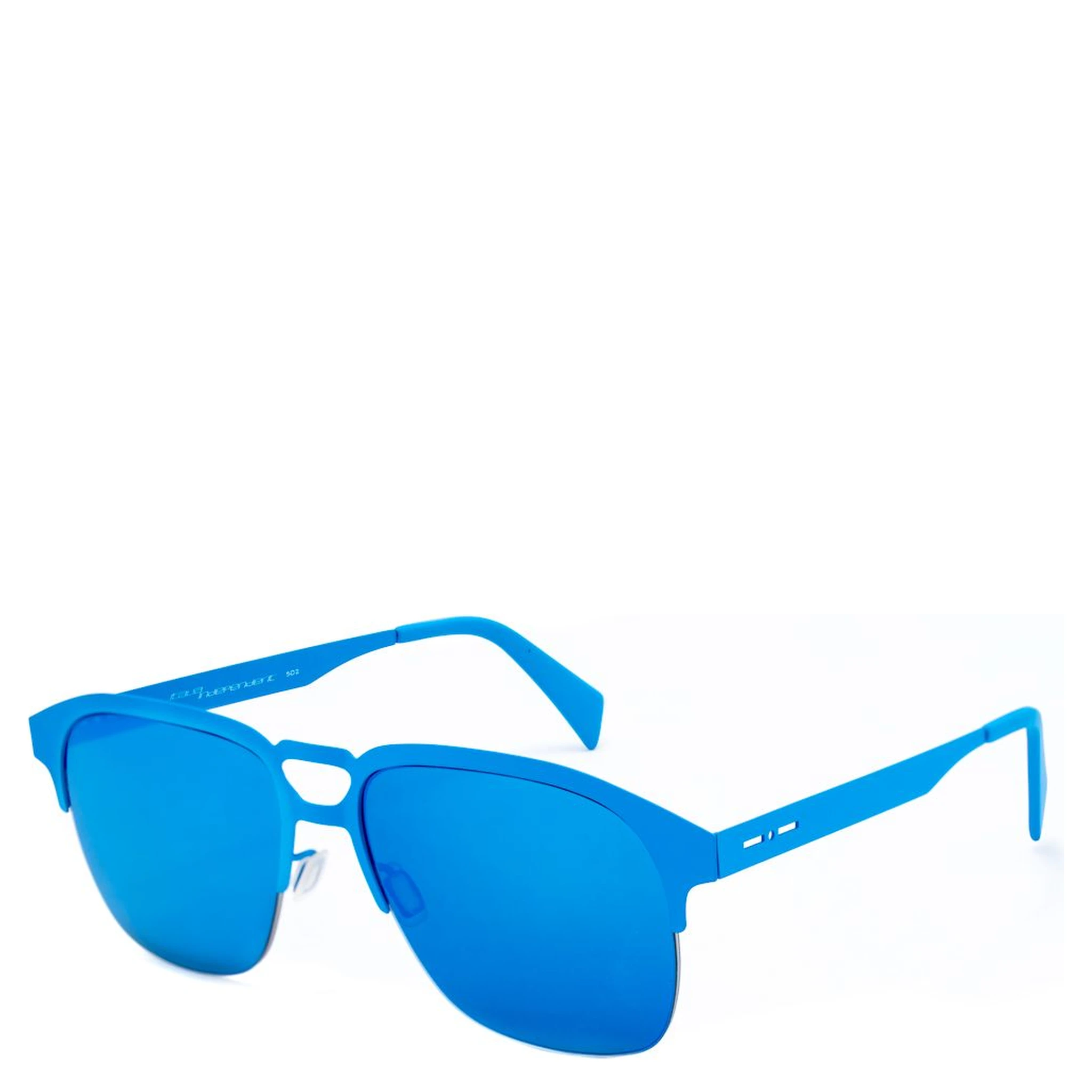 Blue Metal Sunglasses