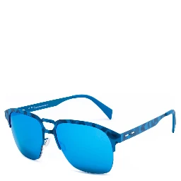 Blue Metal Sunglasses