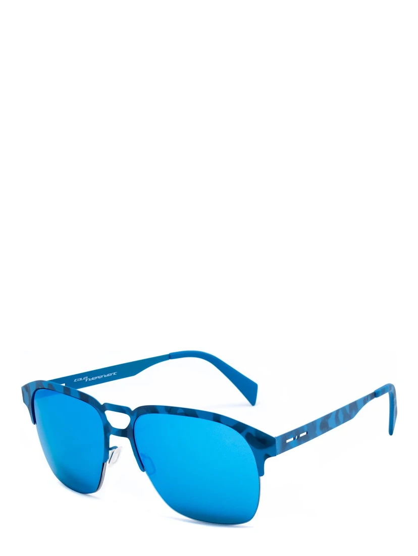 Blue Metal Sunglasses