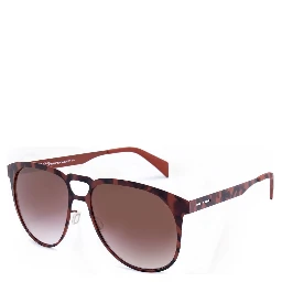 Brown Metal Sunglasses