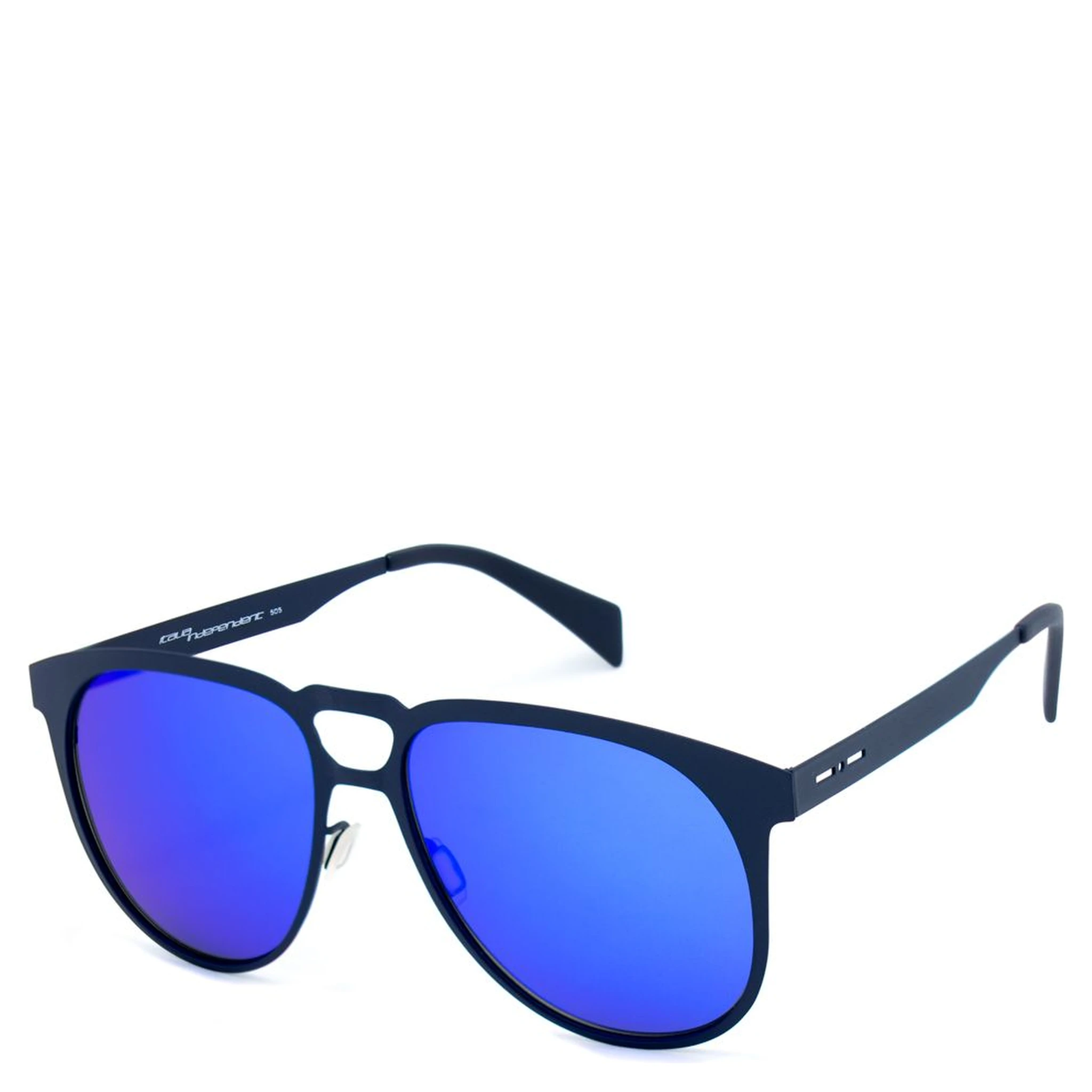 نظارات شمسية معدنية سوداء