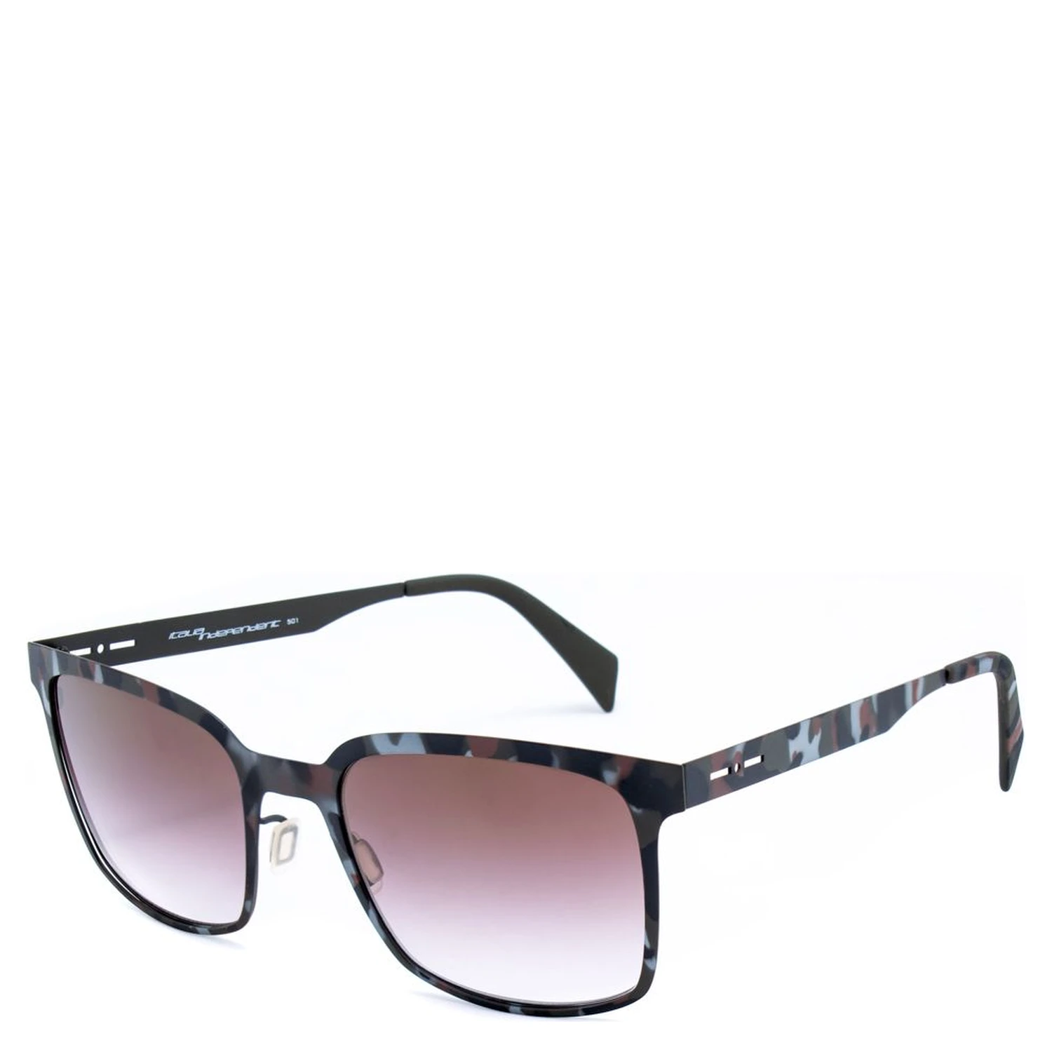 Gray Metal Sunglasses