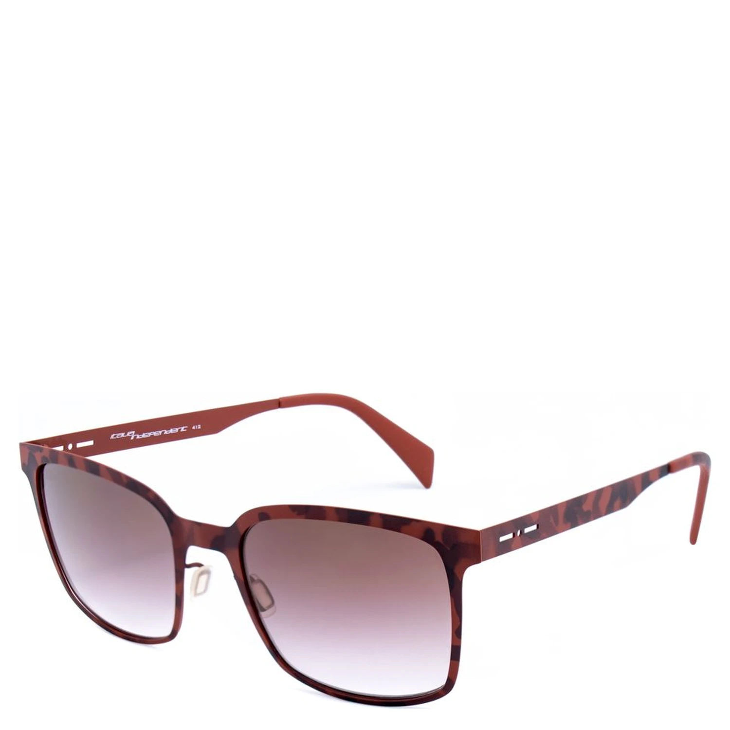Brown Metal Sunglasses