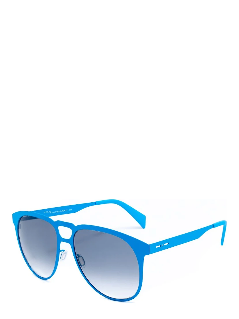 Blue Metal Sunglasses