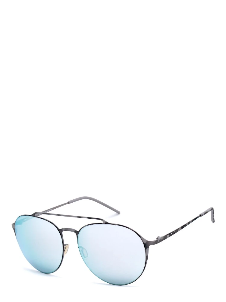 Gray Metal Sunglasses