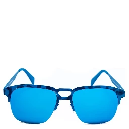 Blue Metal Sunglasses