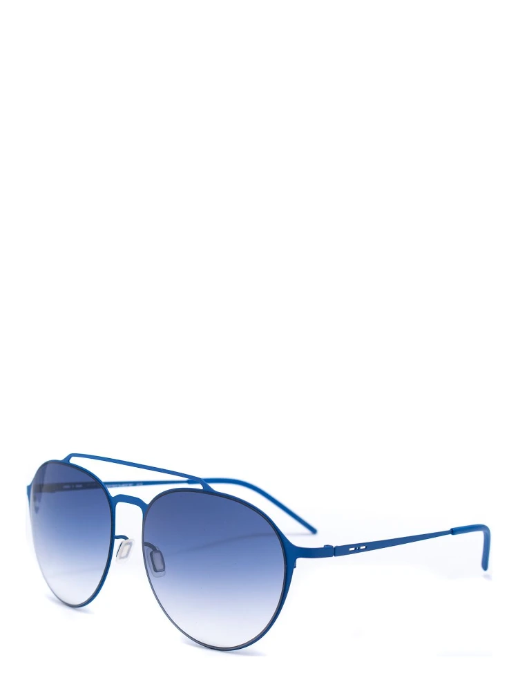 Blue Metal Sunglasses