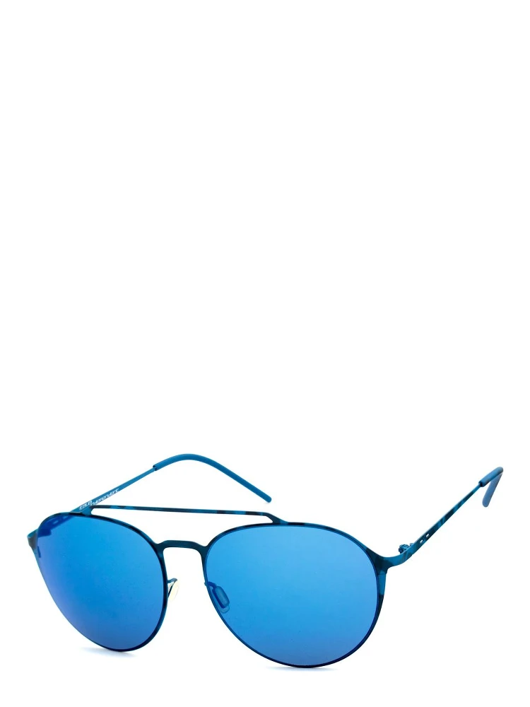 Blue Metal Sunglasses