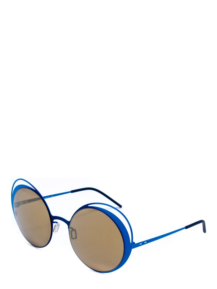 Blue Metal Sunglasses