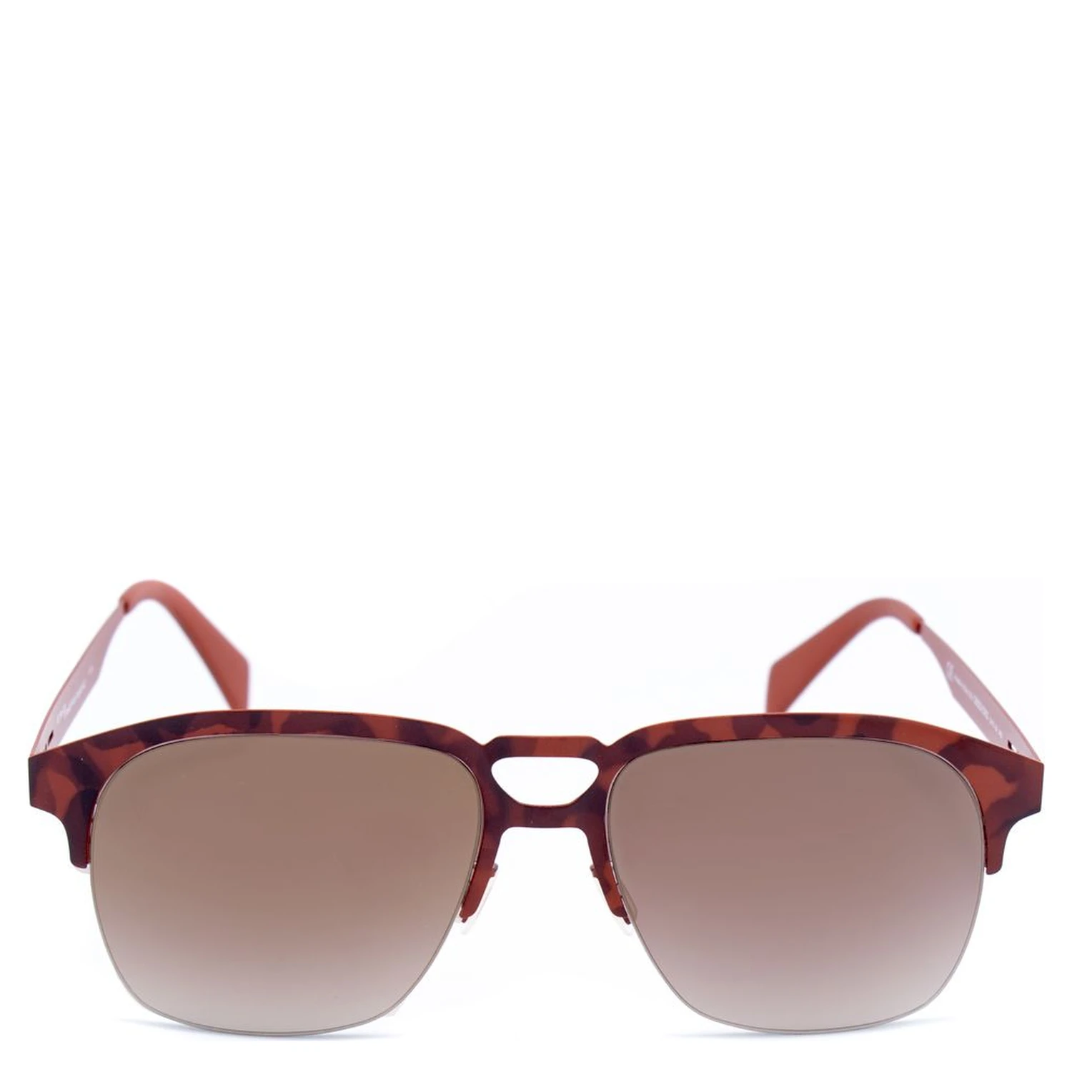 Brown Metal Sunglasses