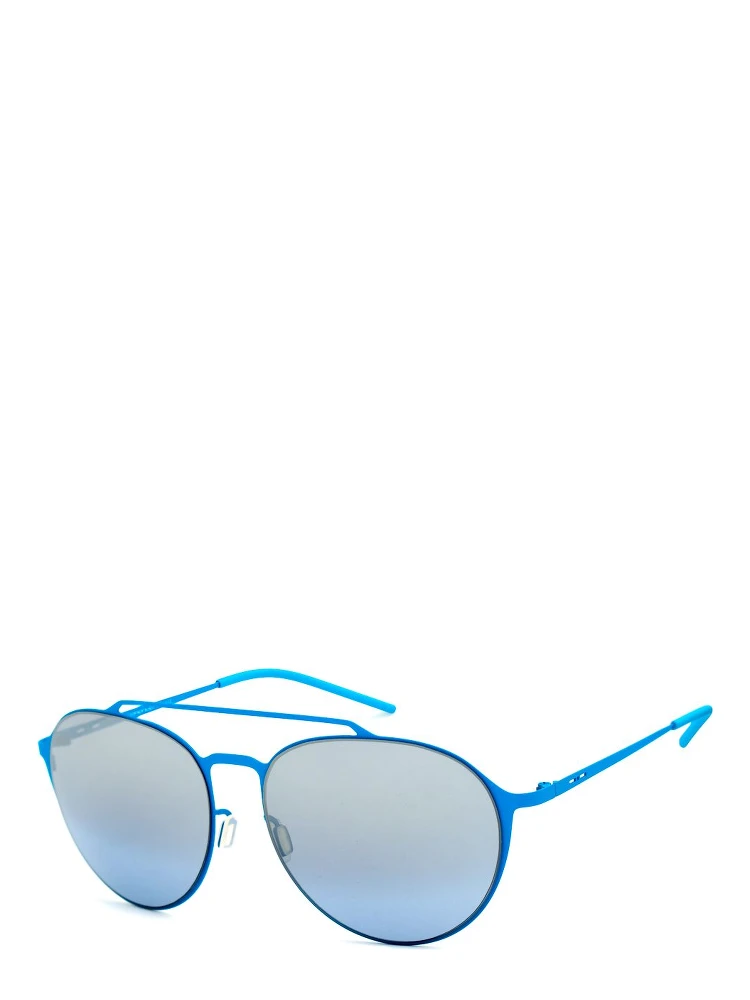 Blue Metal Sunglasses