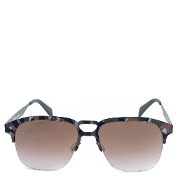 Gray Metal Sunglasses