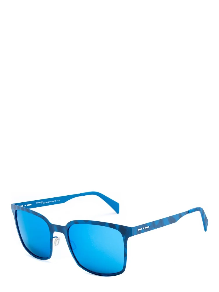 Blue Metal Sunglasses