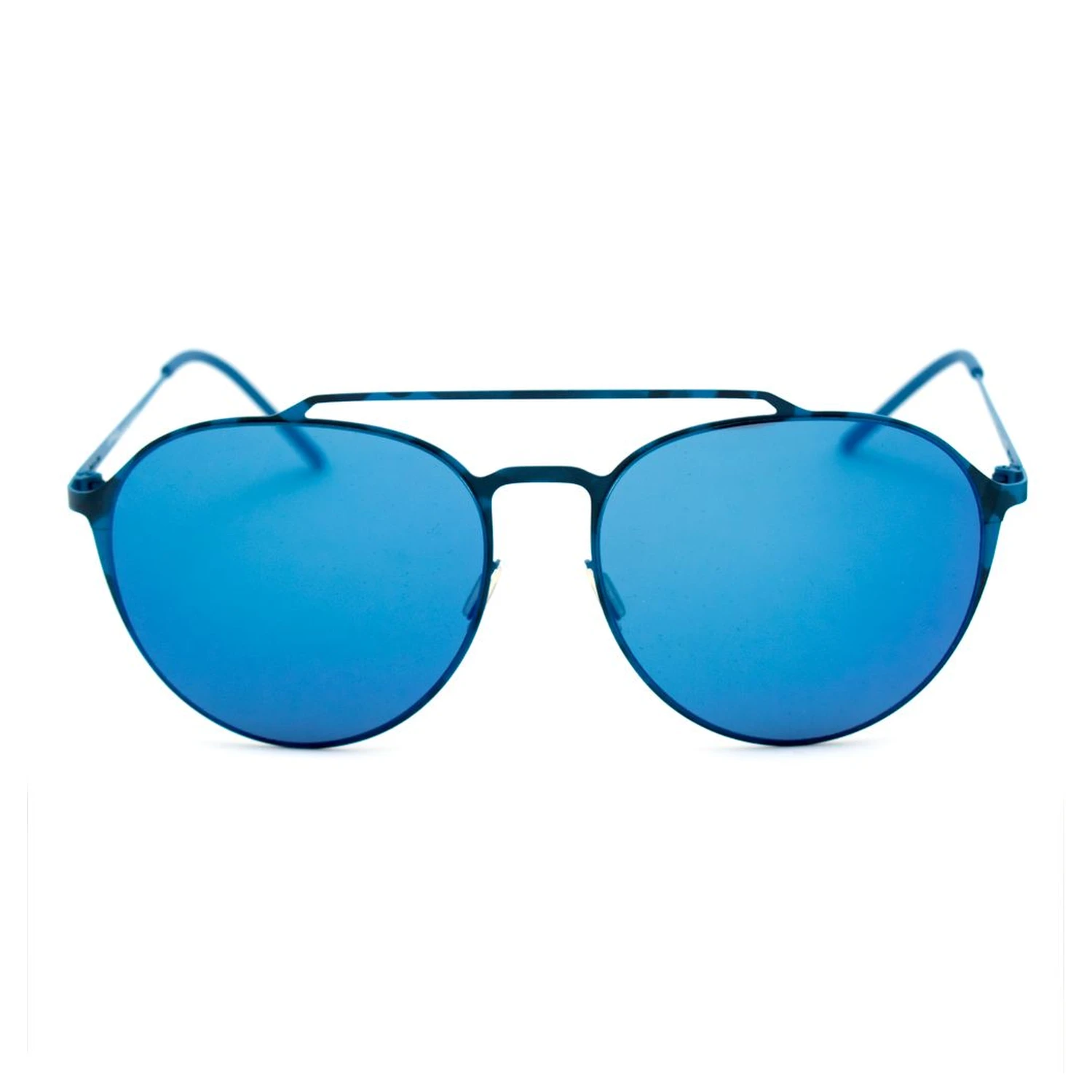 Blue Metal Sunglasses