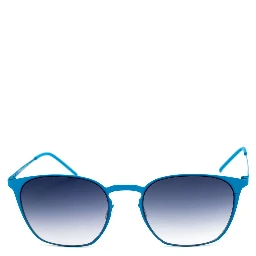Blue Metal Sunglasses