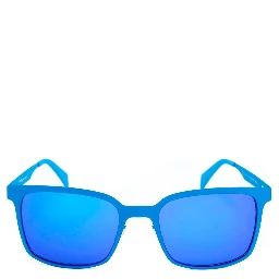 Blue Metal Sunglasses