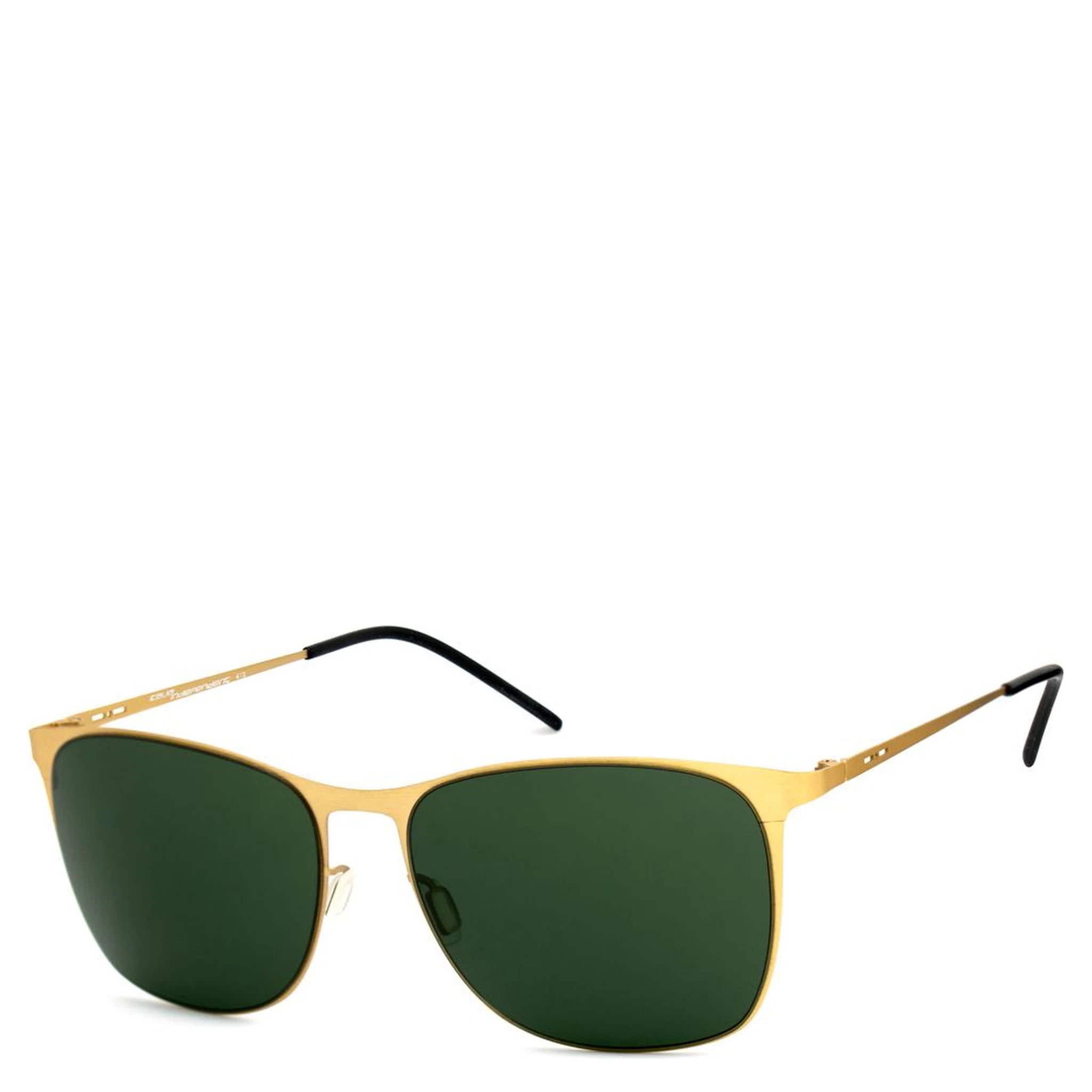 نظارات شمسية معدنية ذهبية