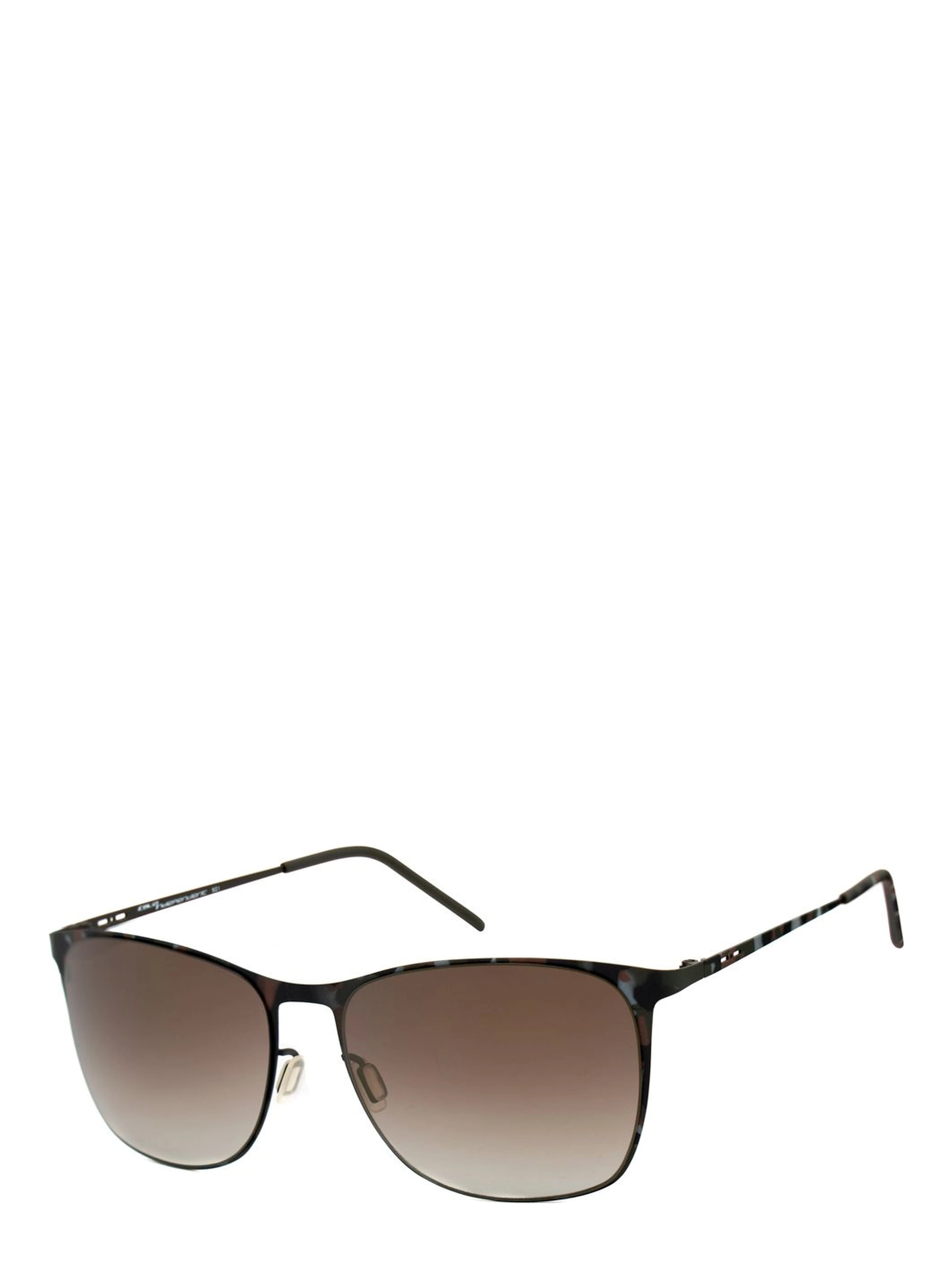 Brown Metal Sunglasses