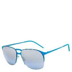 Blue Metal Sunglasses