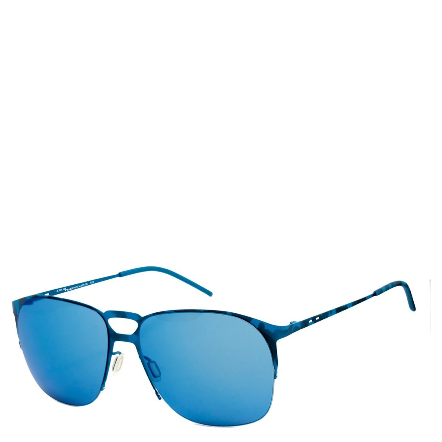 Blue Metal Sunglasses