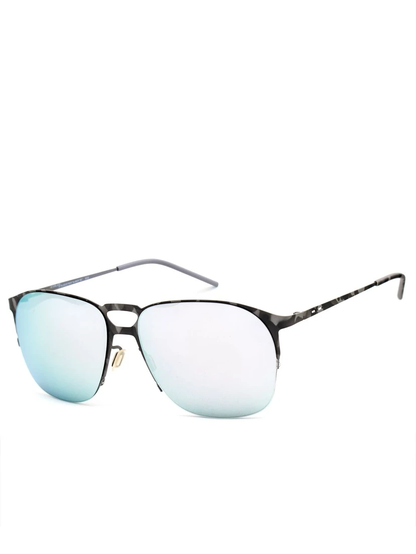 Gray Metal Sunglasses