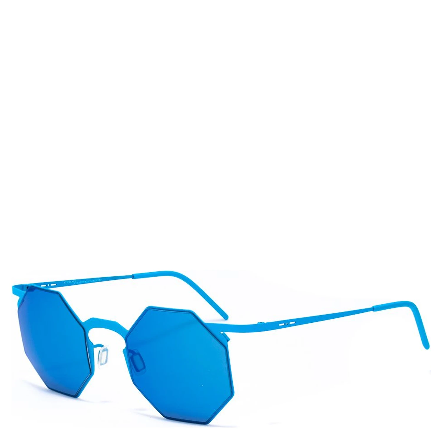 Blue Metal Sunglasses