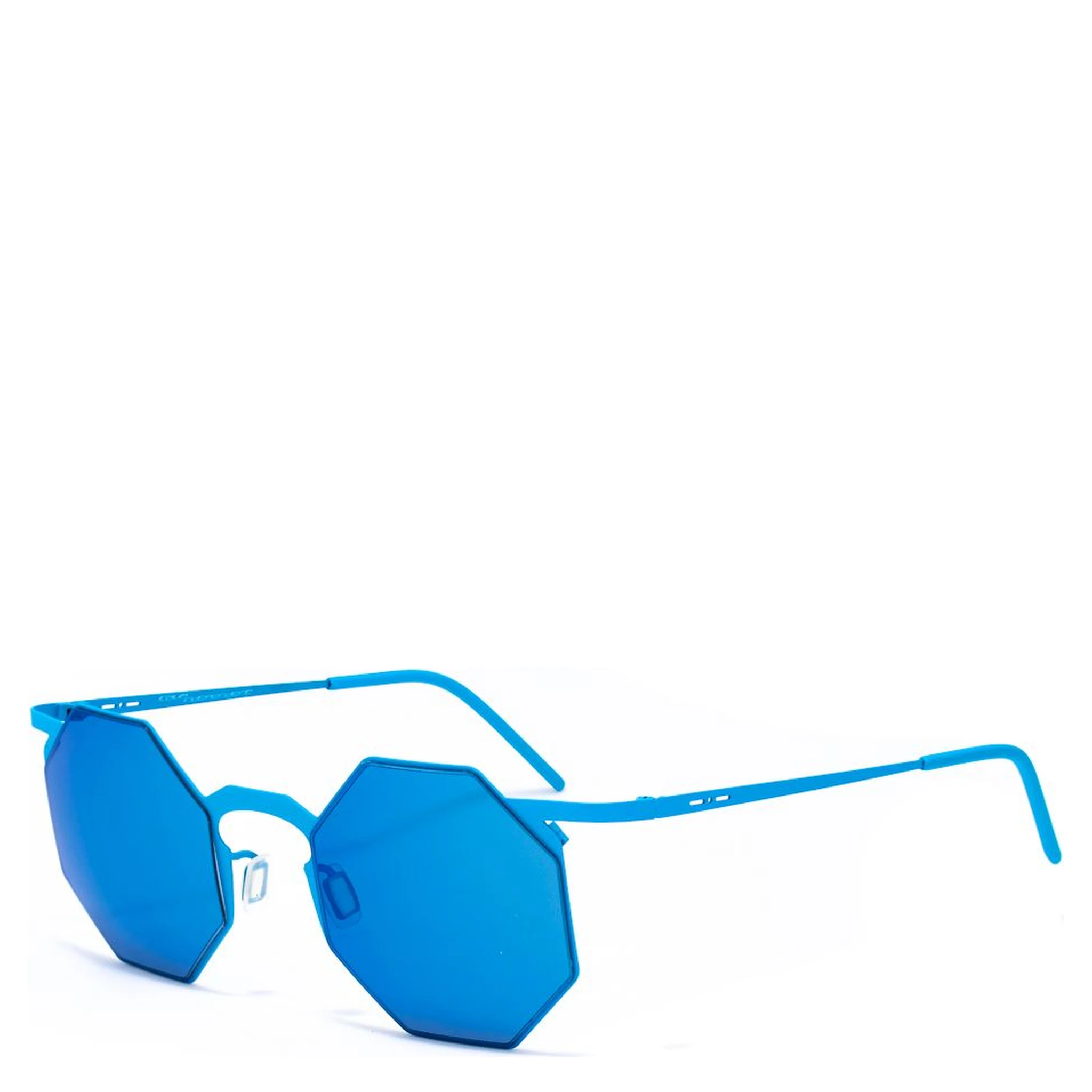 Blue Metal Sunglasses