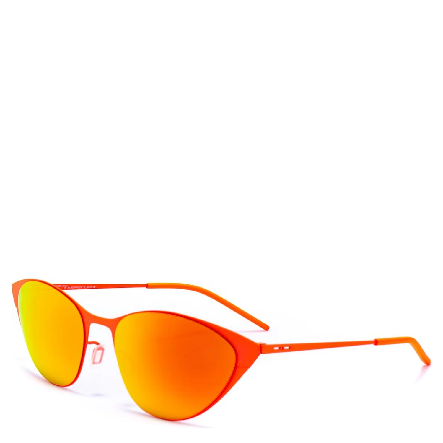 Orange Metal Sunglasses