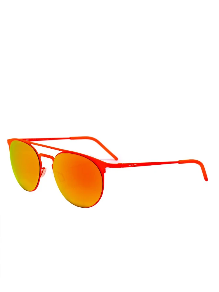 Orange Metal Sunglasses
